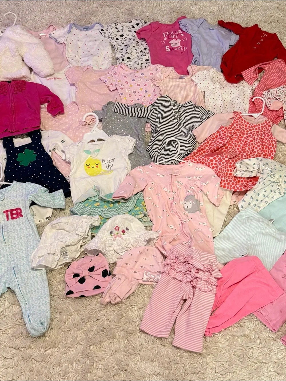 3 Months Girls Clothing Bundle 28 Items